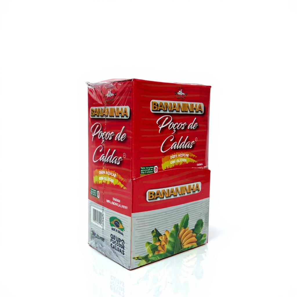 Bananinha Zero Açucar Poços de Caldas (Caixa 24 unidade de  30g)