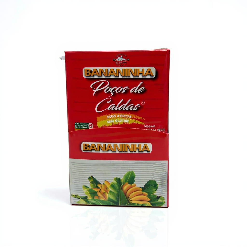 Bananinha Zero Açucar Poços de Caldas (Caixa 24 unidade de  30g)